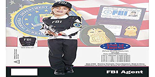 Dress up America Disfraz de Agente del FBI para niño