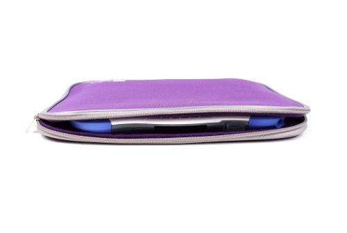 DURAGADGET Funda Morada Resistente Al Impacto Y Agua para Samsung Series 5 Chromebook 12.1" (XE500C21 / 1500C21)