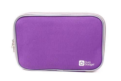 DURAGADGET Funda Morada Resistente Al Impacto Y Agua para Samsung Series 5 Chromebook 12.1" (XE500C21 / 1500C21)