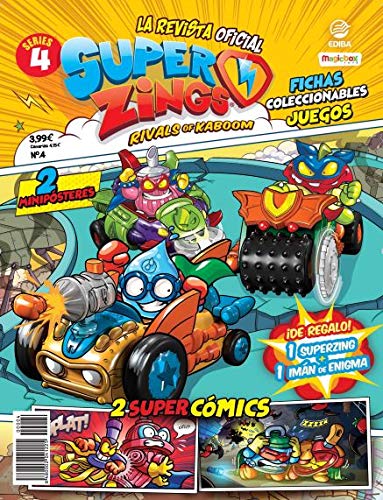 EDIBA Pack Revista Oficial Superzings Series 4