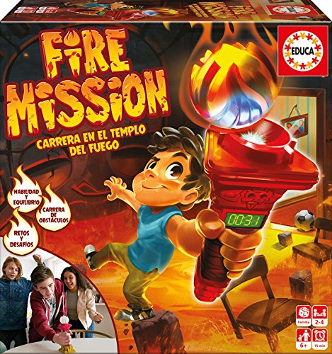 Educa Borrás- Juego de Mesa, Fire Mission (17441) , color/modelo surtido