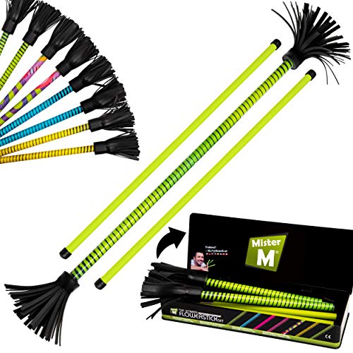 ✓ El Set de Bastones Flowerstick ✓ Malabares Flowerstick ✓ Bastones ✓ Video En Línea ✓ Caja de Regalo ✓ por Mister M