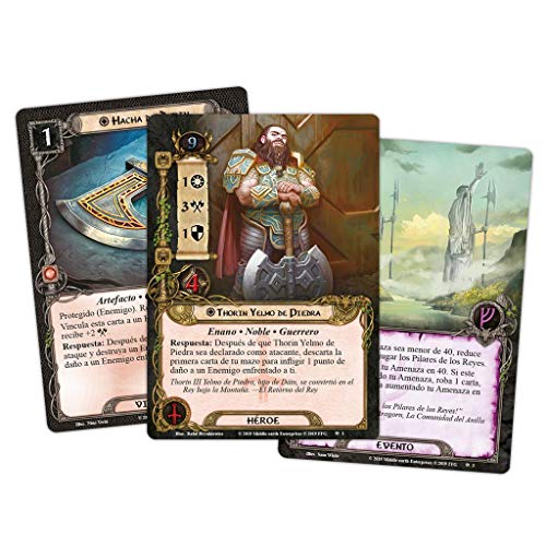 Fantasy Flight Games-El Señor de los Anillos LCG-Ira y perdición, Color (MEC78ES)