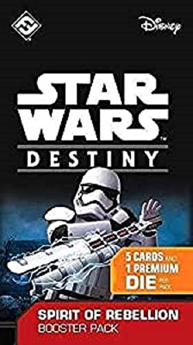 Fantasy Flight Games Star Wars Destiny - Paquete de ampliación "Spirit of Rebellion" del juego de cartas &quot,versión inglesa , color/modelo surtido