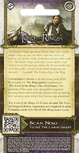 Fantasy Flight Games The Lord of The Rings: The Card Game Expansion: Celebrimbor's Secret Adventure Pack