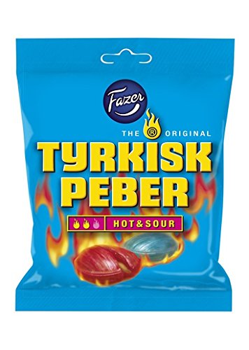 Fazer Tyrkisk Peber Hot & Sour Pepper Candies (150g)