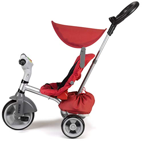 FEBER- Triciclo evolutivo Baby Plus Music Prime (Famosa 800012146), Multicolor