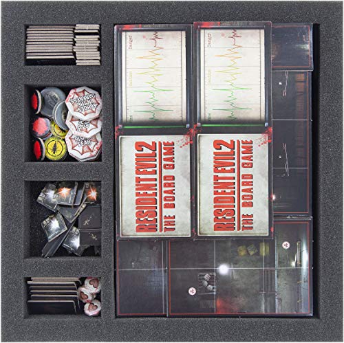 Feldherr Foam Tray Set Compatible with Resident Evil 2: The Board Game - Box