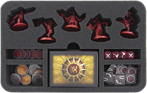 Feldherr HSMEBA040BO 40 mm Foam Tray for Warhammer Underworlds Shadespire: Khorne Bloodbound