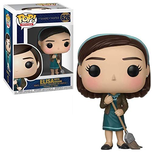 Figura Pop Shape of Water Elisa with Broom