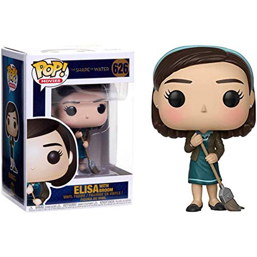 Figura Pop Shape of Water Elisa with Broom