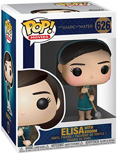 Figura Pop Shape of Water Elisa with Broom