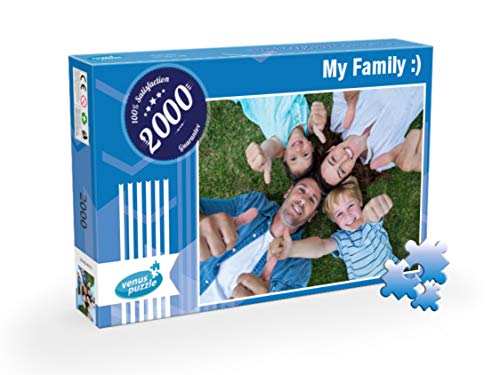 Foto Puzzle Personalizado, Puzzle Personalizado con tu Foto 500, 1000, 2000 Piezas, Puzzle Personalizado con tu Foto Favorita (2000 Piezas)