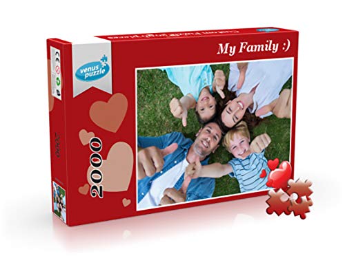 Foto Puzzle Personalizado, Puzzle Personalizado con tu Foto 500, 1000, 2000 Piezas, Puzzle Personalizado con tu Foto Favorita (2000 Piezas)