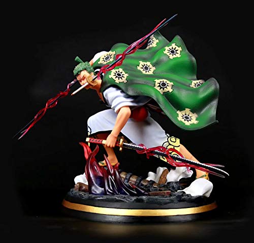 From HandMade Figura de una Pieza Roronoa Zoro Wano País Figura Animado Figura Figura de acción