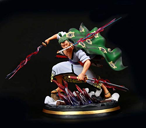 From HandMade Figura de una Pieza Roronoa Zoro Wano País Figura Animado Figura Figura de acción