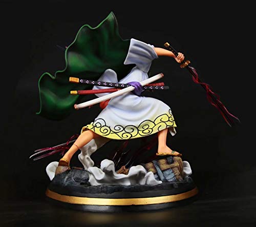 From HandMade Figura de una Pieza Roronoa Zoro Wano País Figura Animado Figura Figura de acción