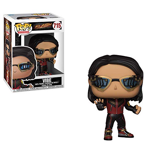 Funko Figura Pop DC Comics The Flash Vibe, Multicolor,Estándar