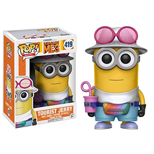 Funko - Jerry Tourist figura de vinilo, colección de POP, seria Despicable Me 3 (13427)