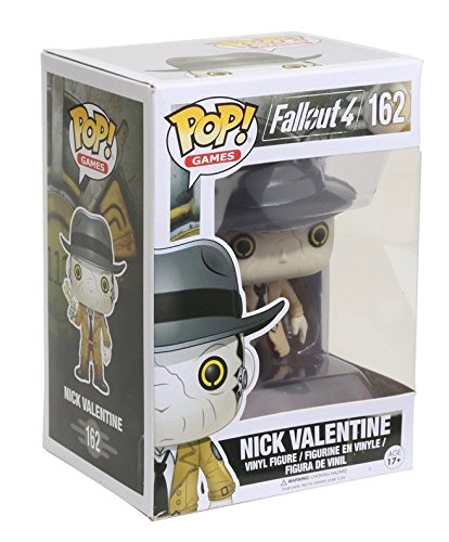 Funko - Nick Valentine figura de vinilo, colección de POP, seria Fallout 4 (12290)