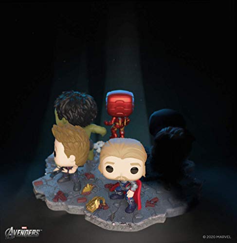 Funko Pop! Deluxe Marvel Avengers Assemble Series - Figura de Thor, producto exclusivo de Amazon (figura 4 de 6)