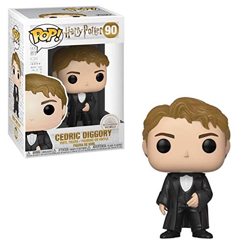 Funko - Pop! Harry Potter: Cedric Diggory (Yule) Figura De Vinil , Multicolor (43668)