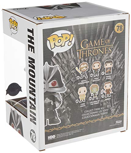 Funko Pop! Juego de Tronos - La Montaña 15.24 cm (Edición Especial Enmascarada) #78