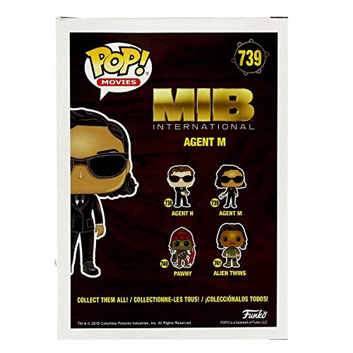 Funko - Pop! Men in Black International: Agent M Figura De Vinil , Multicolor (38492)