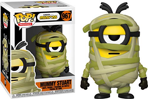 Funko- Pop Movies: Minions-Mu Mystery Minisy Stuart MuMystery Figura Coleccionable, Multicolor (49788)