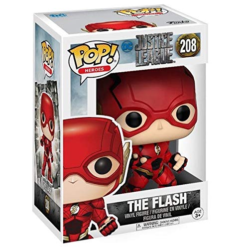 Funko Pop!- Pop Movies: DC Figura de Vinilo The Flash, colección Justice League, Multicolor (13488)