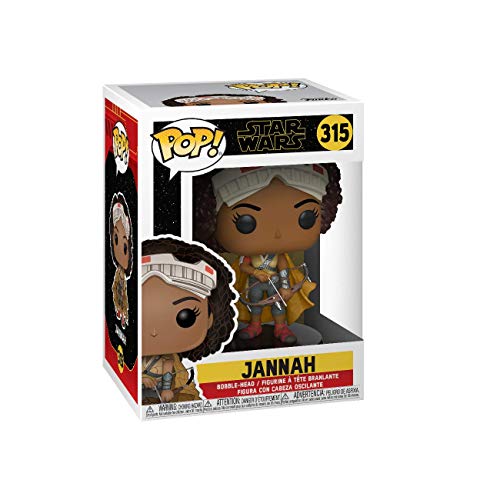 Funko- Pop Star Wars The Rise of Skywalker-Jannah Disney Figura coleccionable, Multicolor (39884)