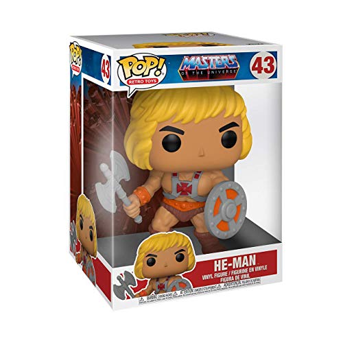 Funko- Pop Vinyl Masters of The Universe 10" He-Man Juguete Coleccionable, Multicolor (51431)