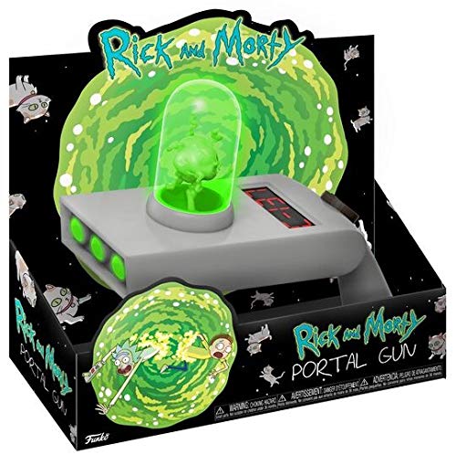 Funko- Rick & Morty 22958 Portal Gun Figura Coleccionable, Multicolor