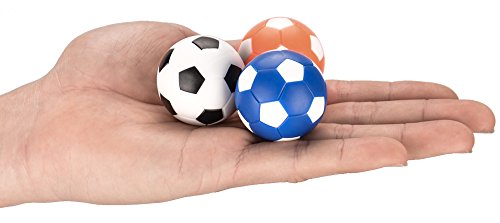 Futbolín de Recambio 12pcs, Oziral Balones de Fútbol ABS Plástico para Juego de Juguete Infantil