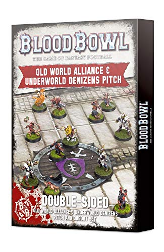 Games Workshop - Blood Bowl: Old World + Underworld Pitch