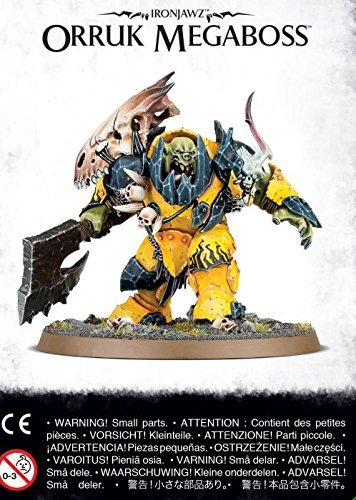 Games Workshop- Ironjawz Orruk Megaboss Mesa y Juegos en Miniatura (99070209003)