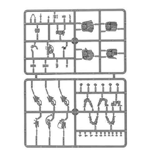 Games Workshop Warhammer 40k Model Miniatures - Space Marine Scout Squad w/ Sniper Rifles