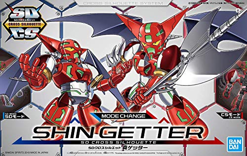 Getter Robo Armageddon Shin Getter 1 SD Cross Silhouette Equipo de Muestra