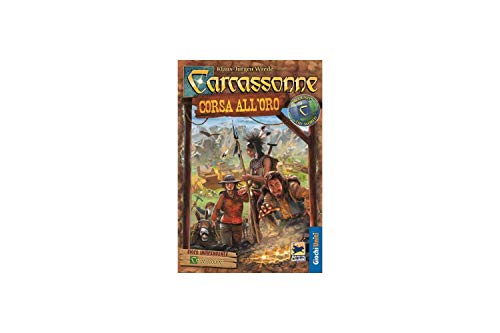 Giochi Uniti Juegos de Estados Unidos - Carcassonne Independiente Juego Set: Raza All'Oro