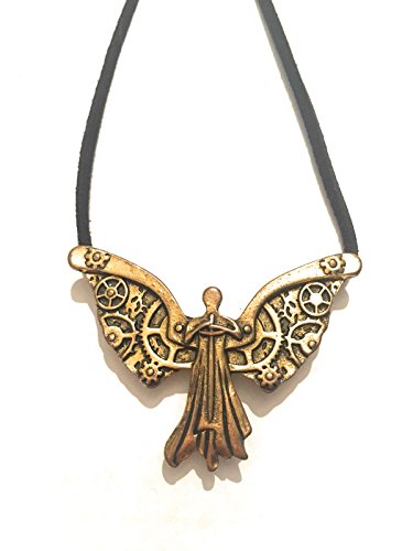 giulyscreations Collar de metal sin níquel Shadowhunters The Mortal Instruments Ángel Mecánico Tessa Gray Le Origini Clockwork Angel Saga Serie TV Jace Herondale Clary Fantasy Pop Cosplay