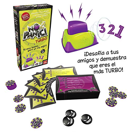 Goliath - No Panic Turbo, Juego de Mesa (70358)