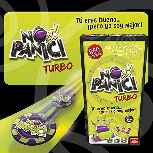 Goliath - No Panic Turbo, Juego de Mesa (70358)