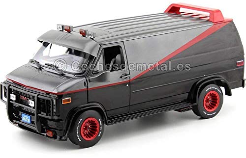 Greenlight 1983 GMC Vandura Cargo Van A-Team Equipo-A 1:18 13521