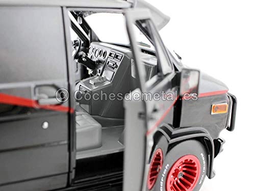 Greenlight 1983 GMC Vandura Cargo Van A-Team Equipo-A 1:18 13521