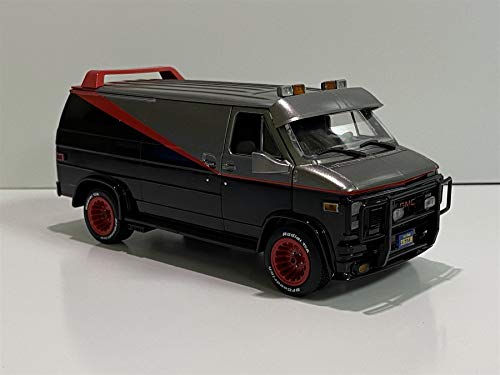 Greenlight The A team 84072, Furgoneta 1983 GMC Vandura, escala 1:24, Colores aleatorias