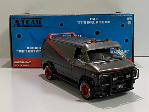 Greenlight The A team 84072, Furgoneta 1983 GMC Vandura, escala 1:24, Colores aleatorias