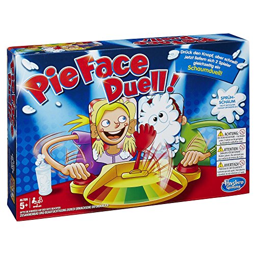 Hasbro Spiele C0193100 Pie Face Duell-Juego de Mesa [Importado de Alemania]