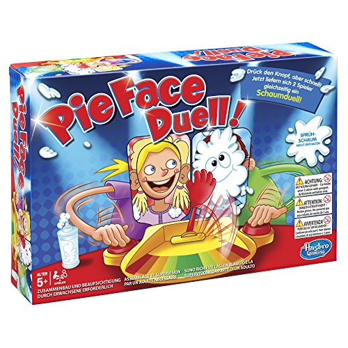 Hasbro Spiele C0193100 Pie Face Duell-Juego de Mesa [Importado de Alemania]