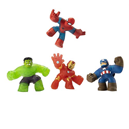 Heroes de Goo Jit Zu - Figura Acción Marvel (CAPITÁN AMERICA)