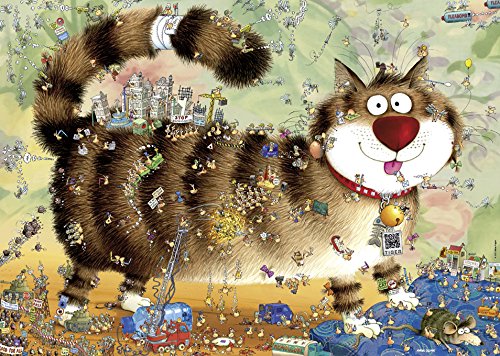 Heye- Cats Life, Degano Puzle, Multicolor (9569)